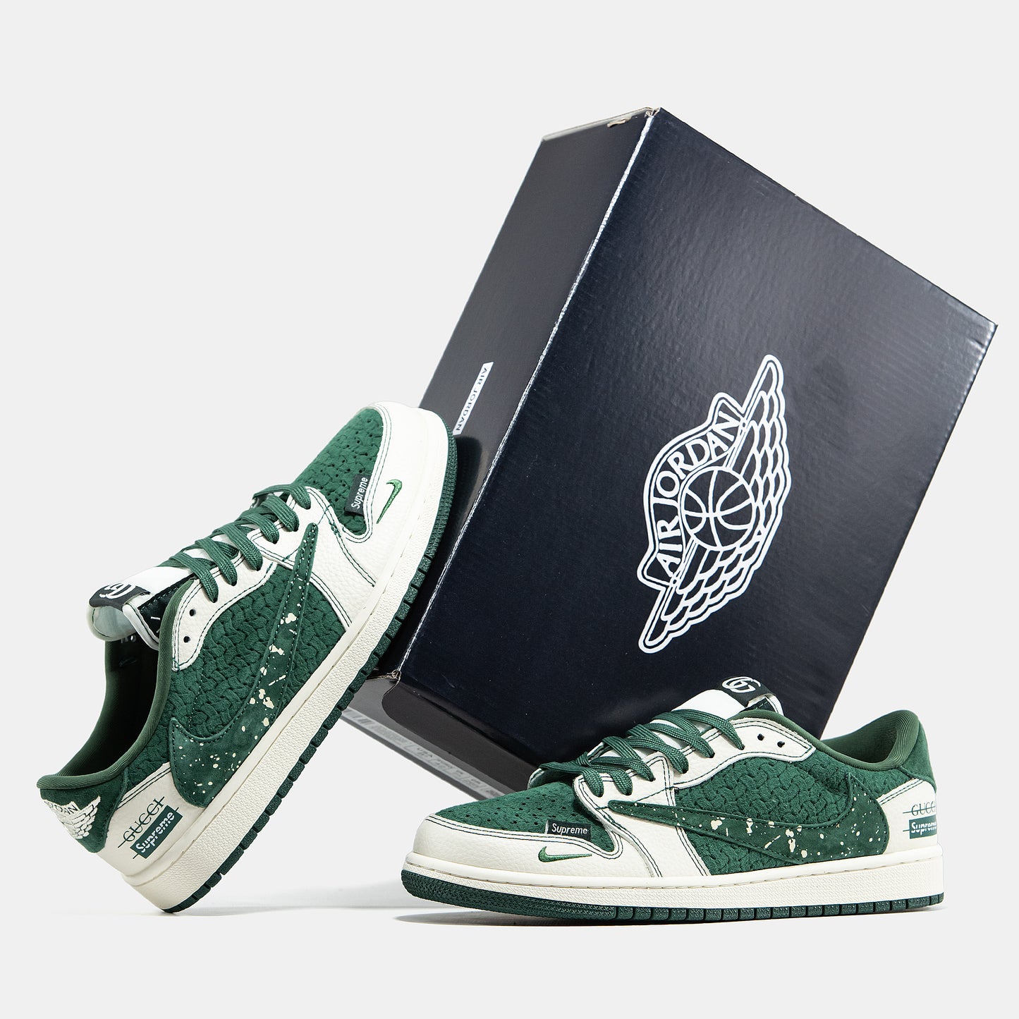 Nike Air Jorgan 1 Low x Travis Scott x Gucci x Supreme