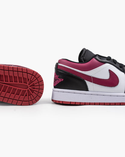 Nike Jordan 1 Low Black Dark Beetroot