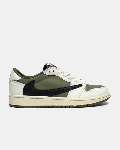 Nike Air Jordan 1 Retro Low OG SP x Travis Scott ‚Medium Olive‘