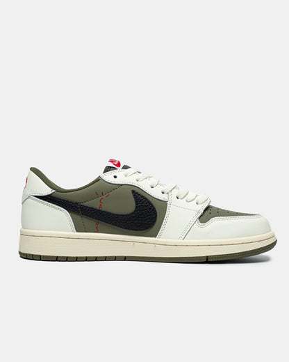 Nike Air Jordan 1 Retro Low OG SP x Travis Scott ‚Medium Olive‘