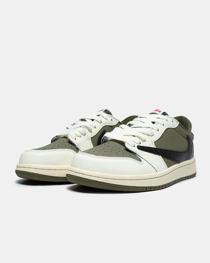 Nike Air Jordan 1 Retro Low OG SP x Travis Scott ‚Medium Olive‘