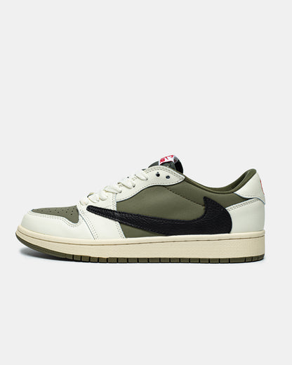Nike Air Jordan 1 Retro Low OG SP x Travis Scott ‚Medium Olive‘