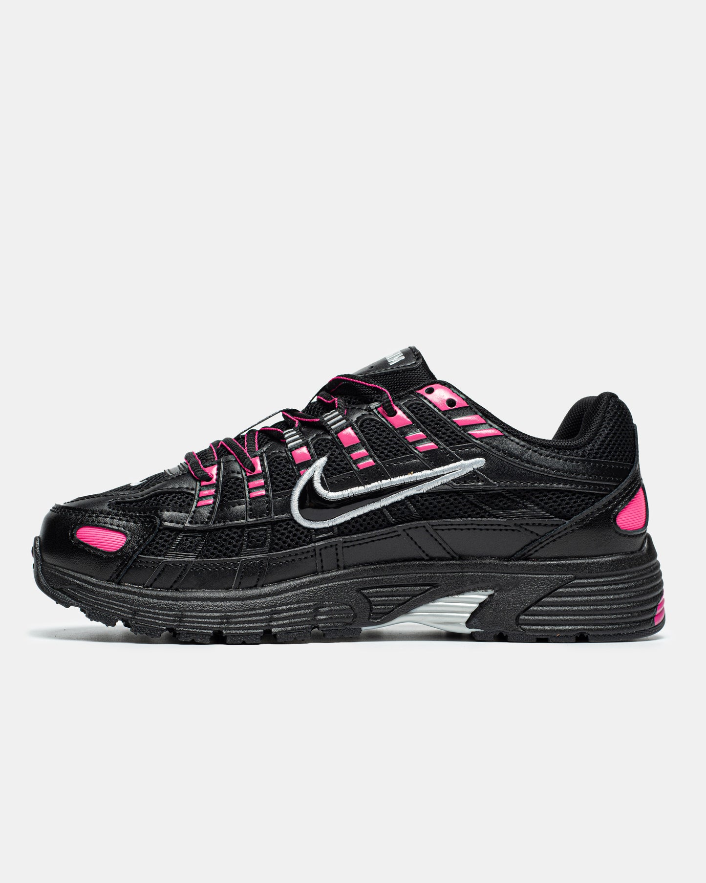 Nike P-6000 'Pink Blast Metallic Silver Black'