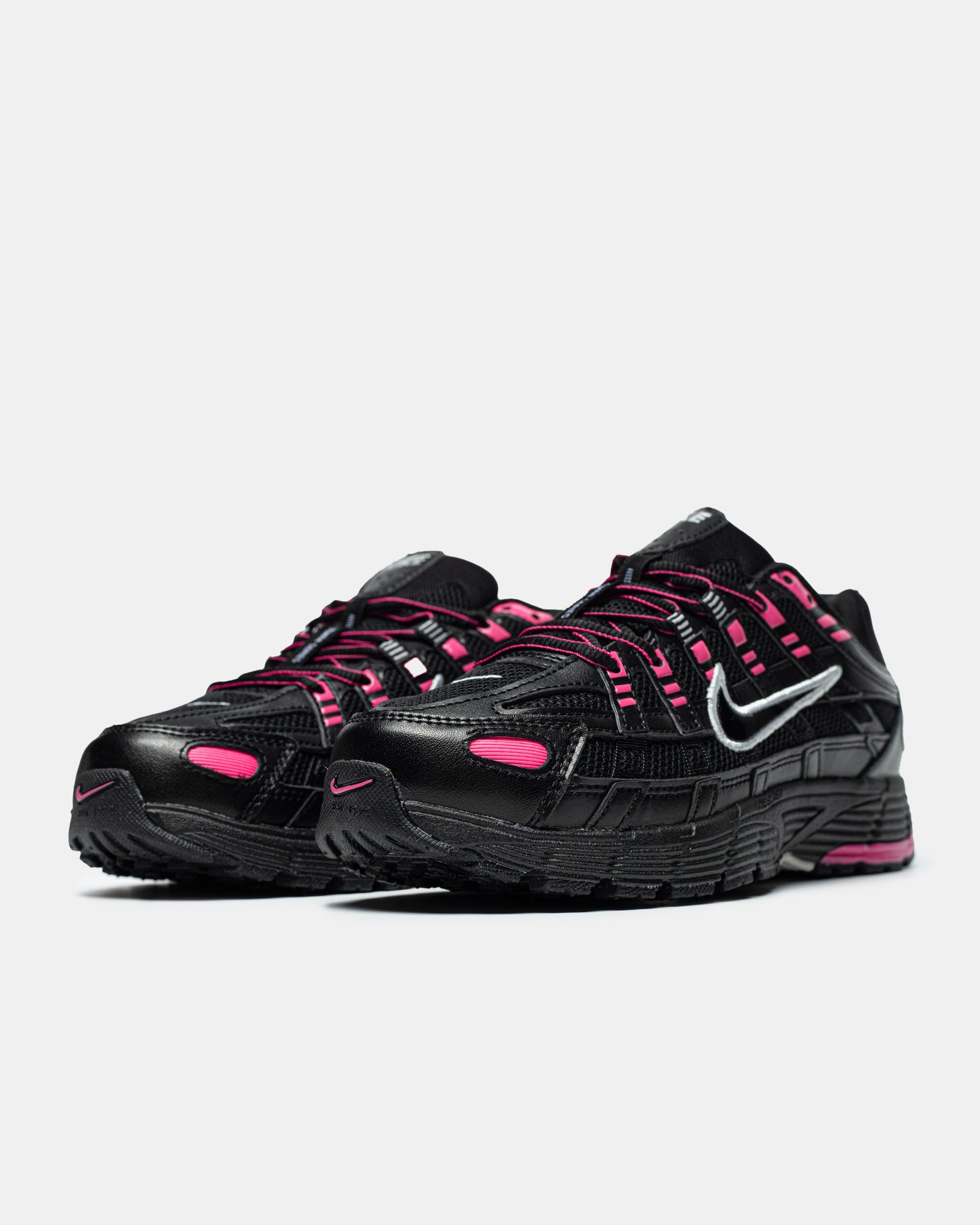 Nike P-6000 'Pink Blast Metallic Silver Black'