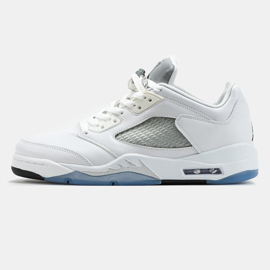 Nike Air Jordan 5 Low Metallic White