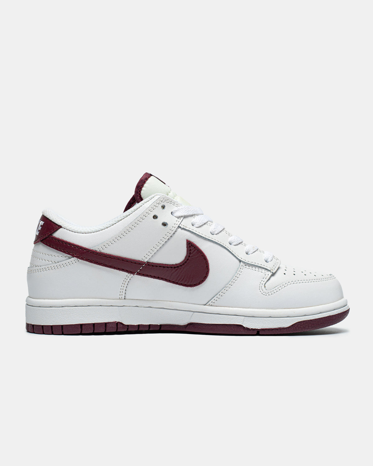 Nike Dunk Low Retro "White Night Maroon"
