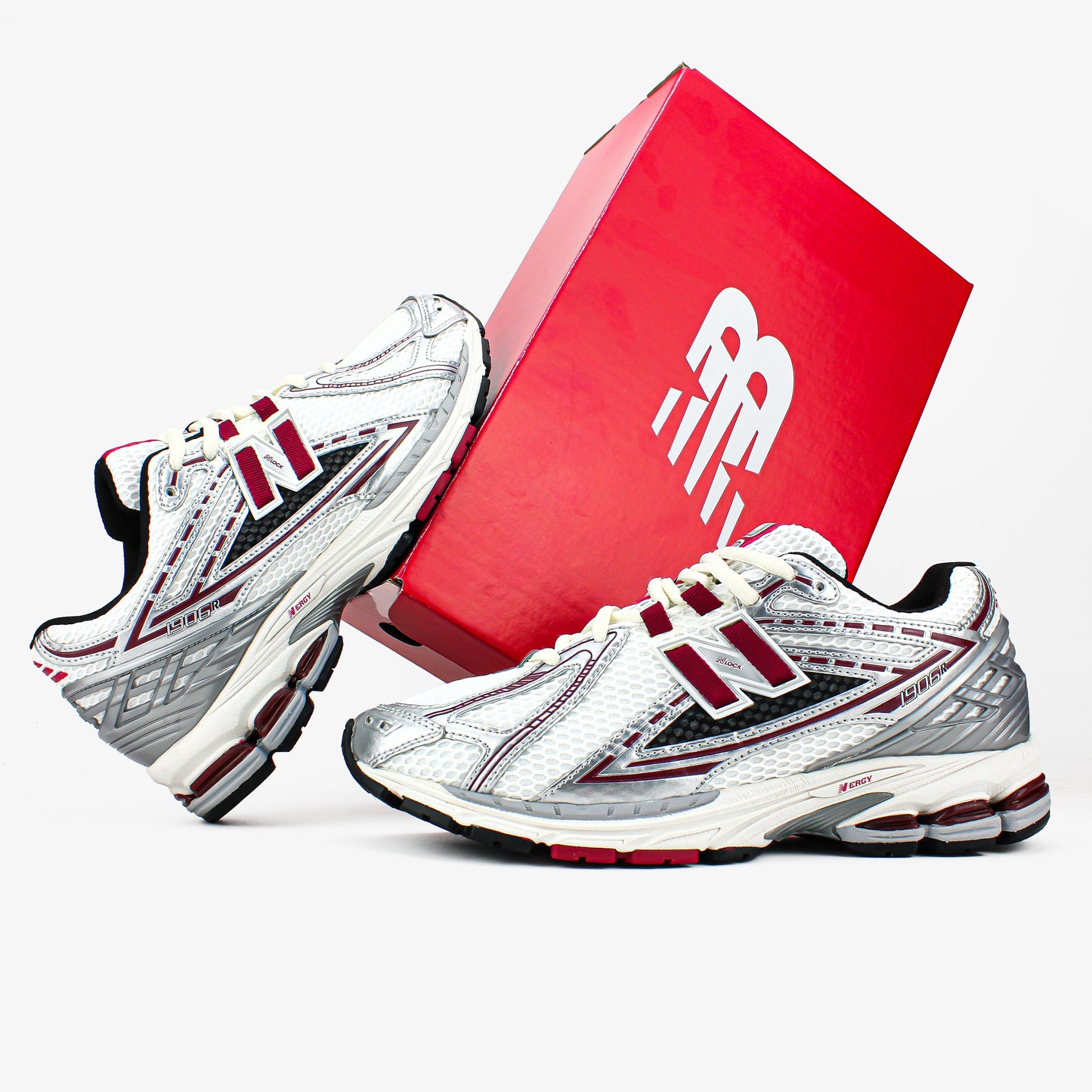 New Balance 1906R 'Silver Classic Crimson'
