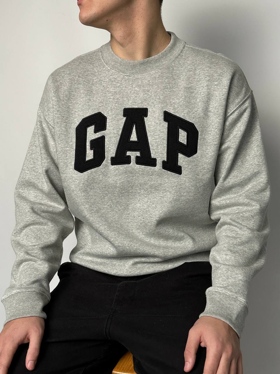 GAP LOGO SWEATSHIRT «GREY»