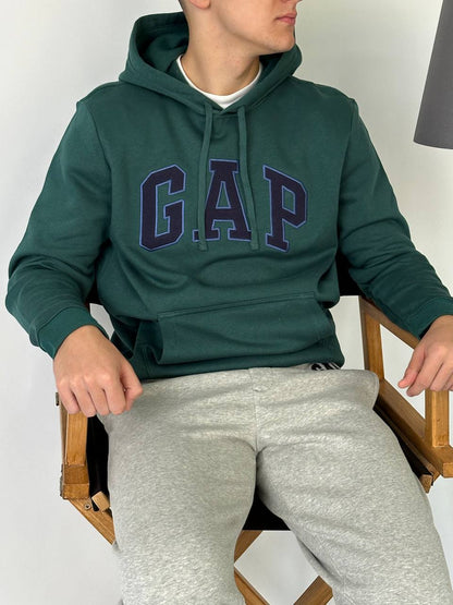 GAP LOGO FLEECE HOODIE «JUNE BUG»