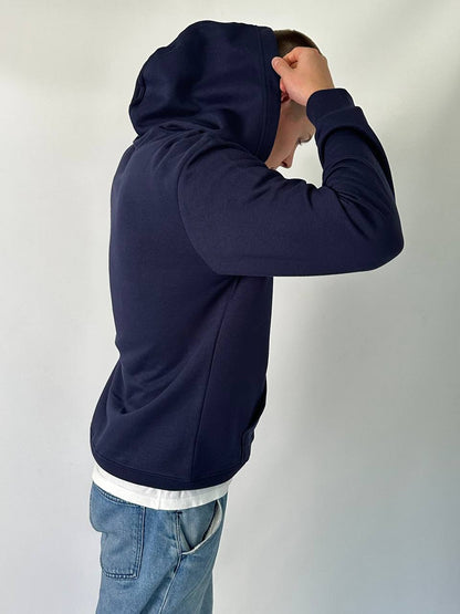 GAP LOGO FLEECE HOODIE «TAPESTRY NAVY»