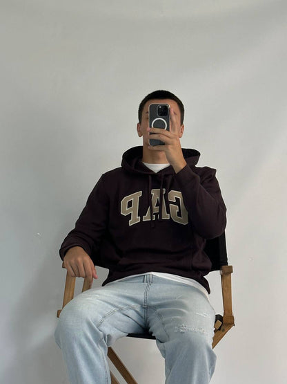 GAP LOGO FLEECE HOODIE «TURKISH COFFE»