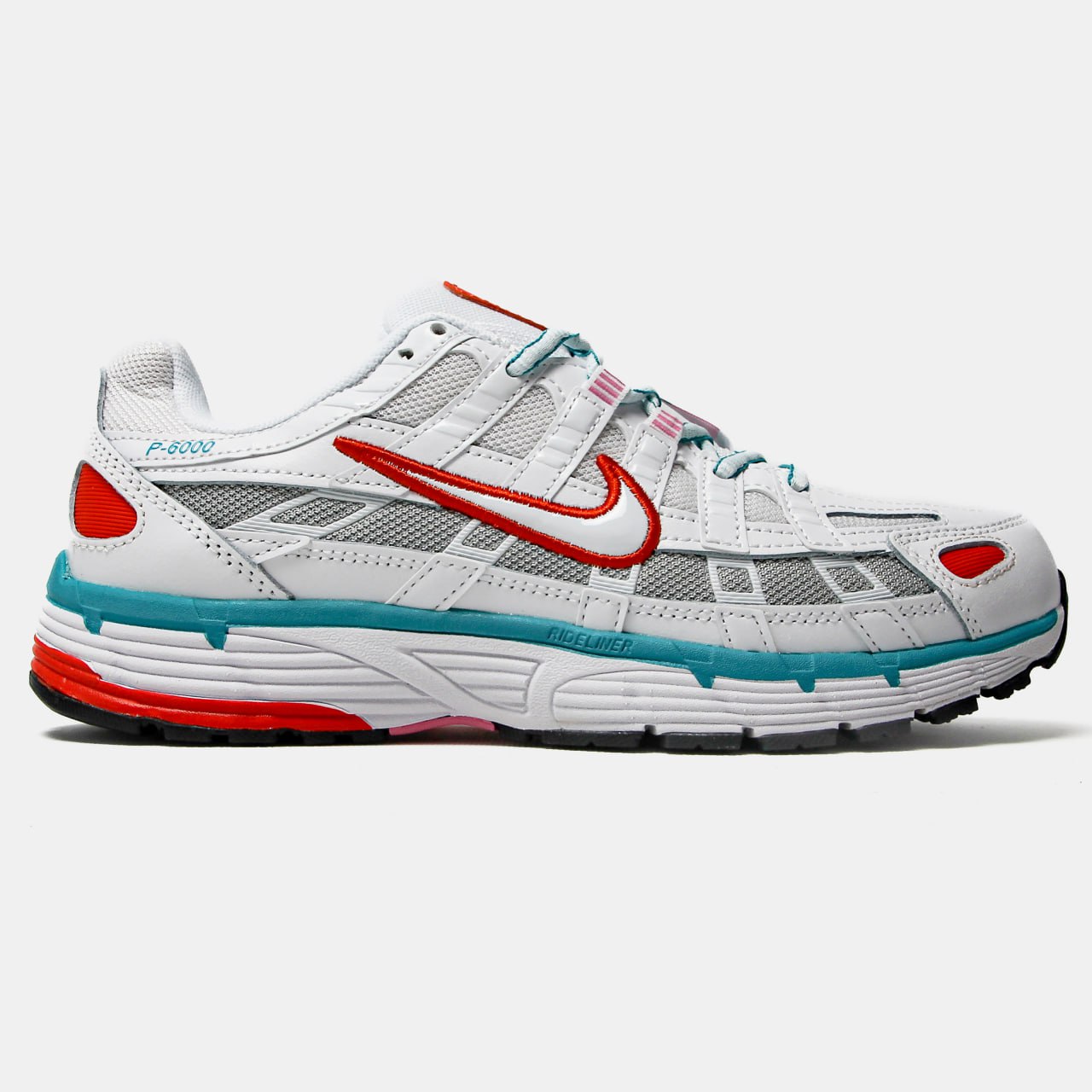 Nike P-6000 White Aqua