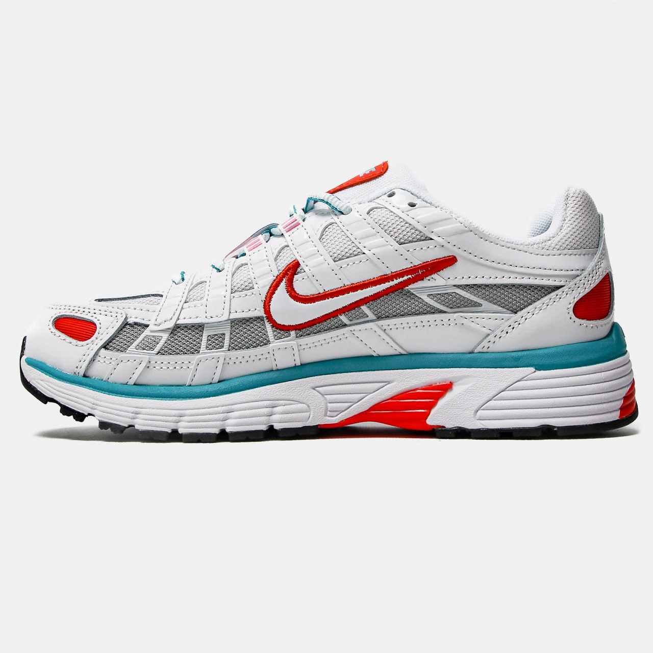 Nike P-6000 White Aqua