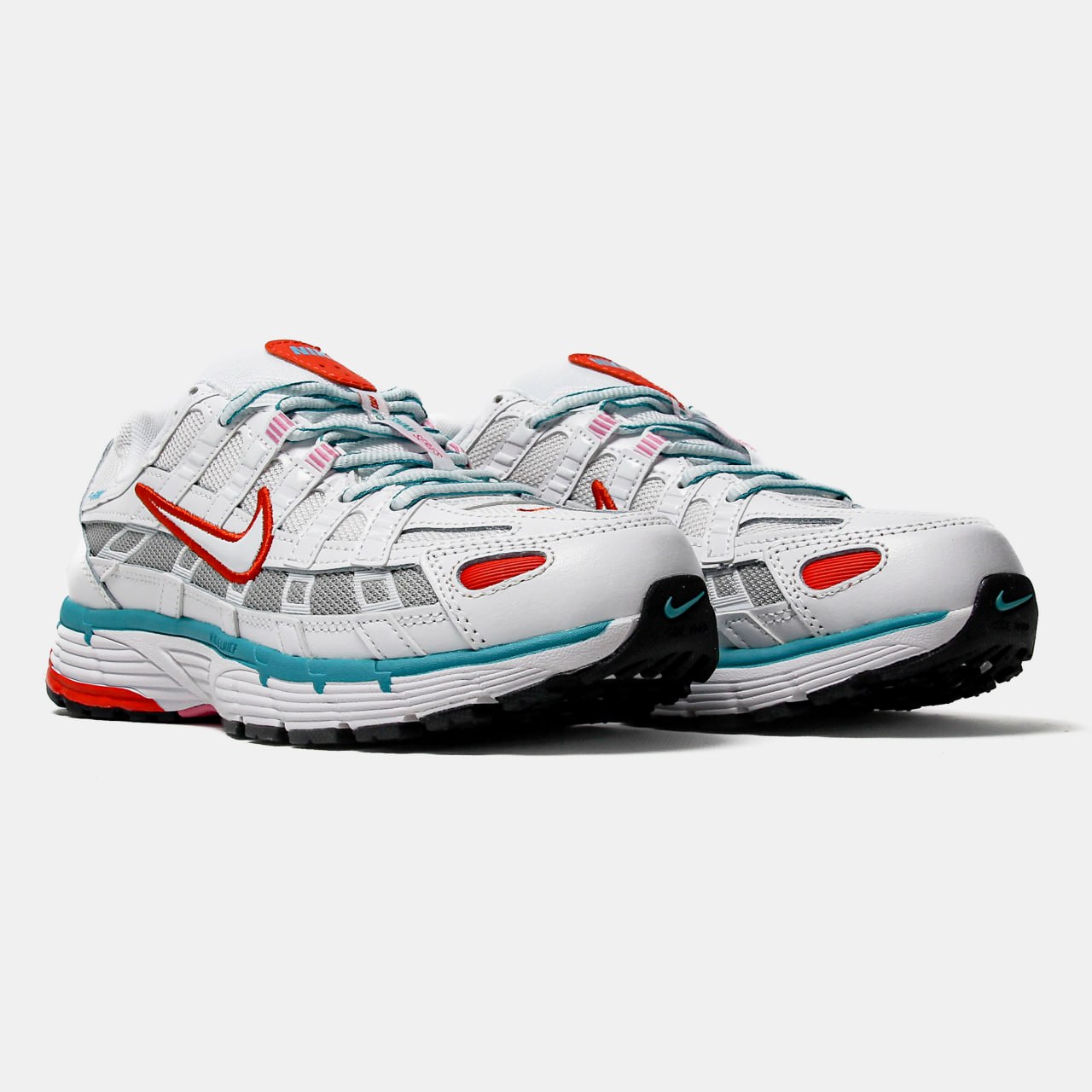 Nike P-6000 White Aqua