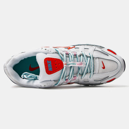 Nike P-6000 White Aqua