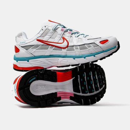 Nike P-6000 White Aqua